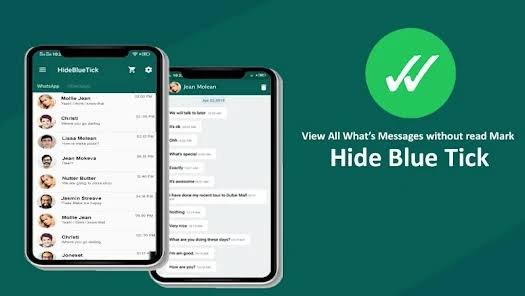 Read messages of whatsapp without bkue tick showing apk download